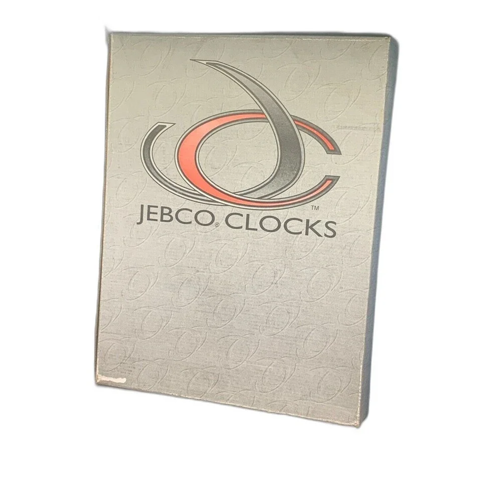 Jebco Authentic World Poker Tour Wall Clock Tested Working Lacquer Game Room